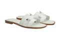 Hermes slides white